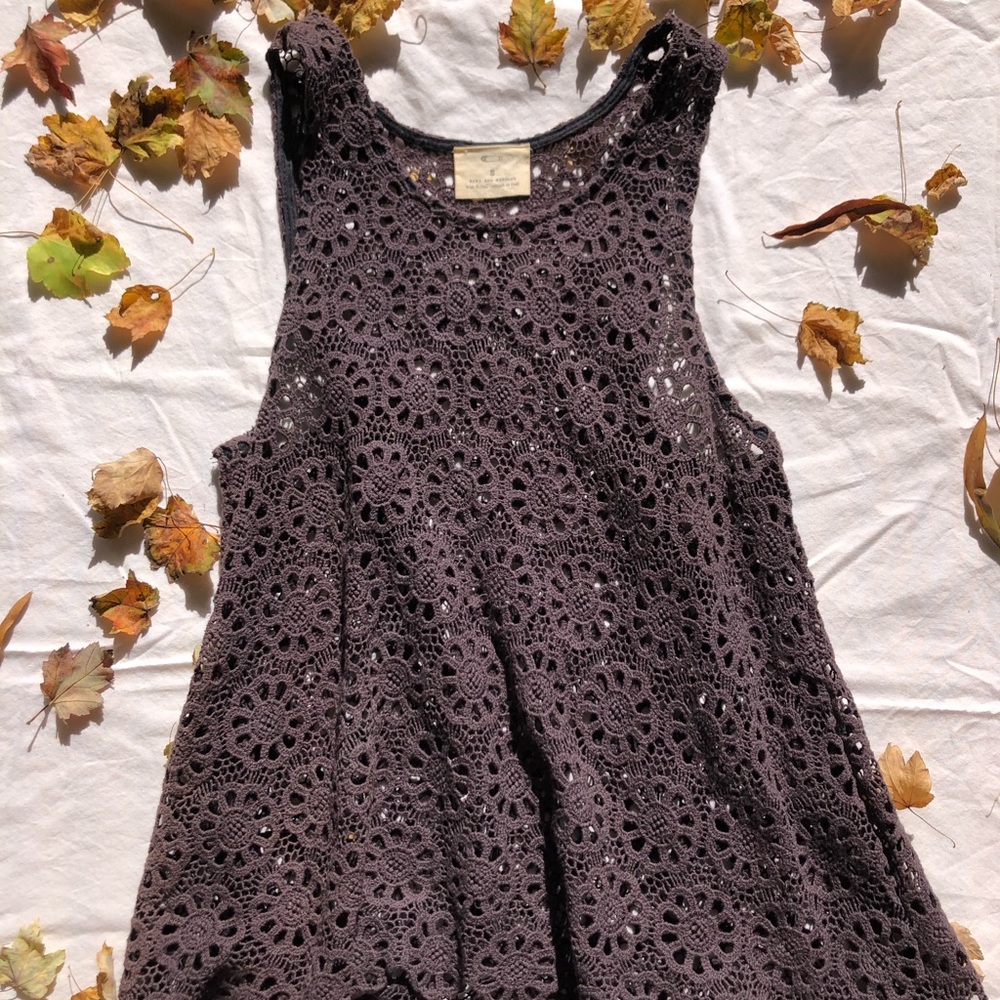 Pins & Needles crotchet knit tank!